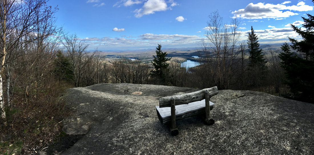 View from the 'Loughran' bench